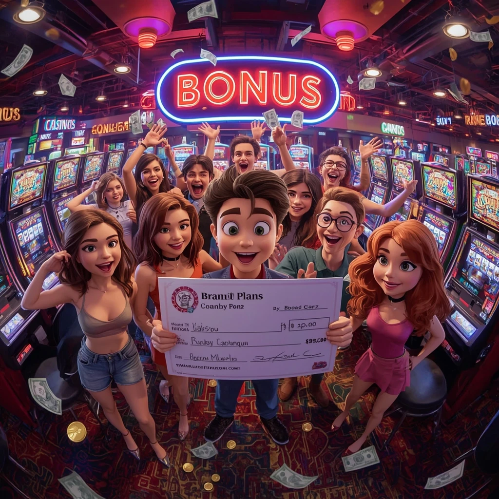 bonus nelle mani di un uomo al casinò DENDY CASINO
